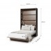 Sienas gulta 120 BED CONCEPT BC-02, ozols dunin Sienas gulta 120 BED CONCEPT BC-02, ozols dunin